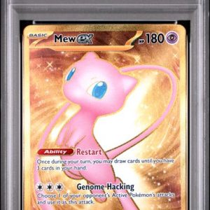 Pokémon Mew EX PokéMon 151 Gold Hyper Rare #205/165 PSA 10