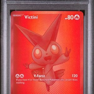 Pokémon Victini 2025 PokéMon Scarlet & Violet Black White Rare 171/086 PSA 10