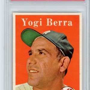 Baseball Topps Yogi Berra 1958 Topps #370 PSA 8