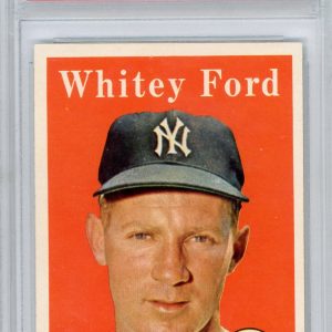 Baseball Topps Whitey Ford 1958 Topps #320 PSA 8