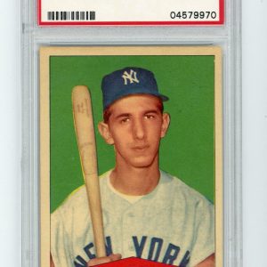 Baseball Billy Martin 1954 Red Heart PSA 8