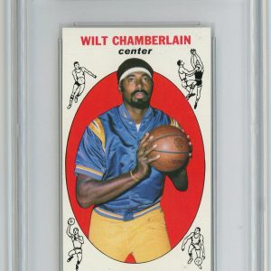 Basketball Topps Wilt Chamberlain 1969 Topps #1 PSA 7