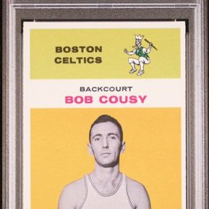 Basketball Bob Cousy 1961 Fleer #10 PSA 6