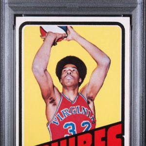 Basketball Topps Julius Erving 1972 Topps #195 PSA 5