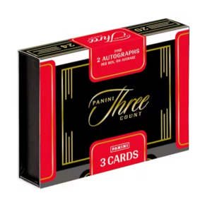 WWE Wrestling Panini 2024 Panini Three Count WWE Wrestling Hobby Box