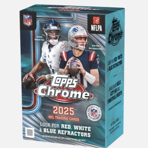 Football Topps 2025 Topps Chrome Football Blaster Box 40 Box Case