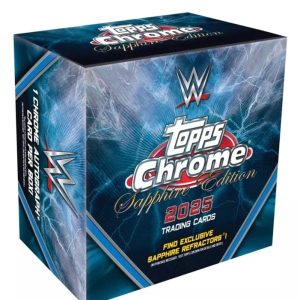 WWE Wrestling Topps 2025 Topps Chrome Sapphire WWE Hobby Box