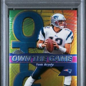 Sports Topps Tom Brady 2002 Topps Chrome Own The Game PSA 10