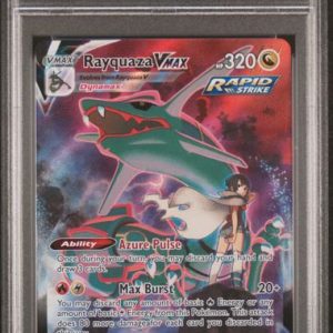 Pokémon Rayquaza VMAX Pokemon Silver Tempest Ultra Rare #Tg20/Tg30 PSA 10