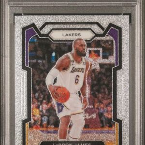 Basketball Panini Lebron James 2023 Panini Prizm Glitter #63 PSA 10