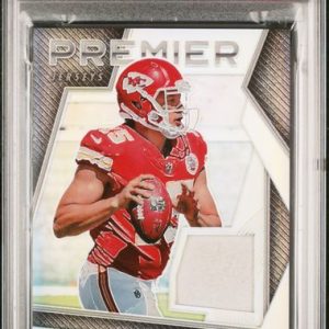 Sports Panini Patrick Mahomes 2017 Panini Prizm Premiere Jersey PSA 9